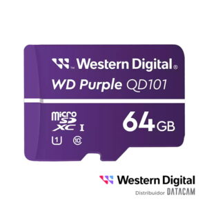 WDD064G1P0C Memoria microSD WD Purple 64GB SC QD101