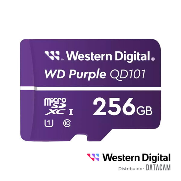 WDD256G1P0C Memoria microSD WD Purple 256GB SC QD101